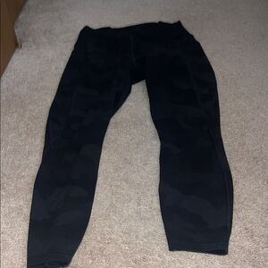 RBX Black Camouflage Leggings
